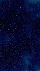 Wall Mural - abstract night sky with glowing stars and soft blue clouds for background use