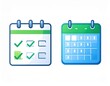 © AgungRikhi - Simple Calendar And Checklist Illustration