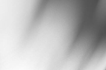 Aufkleber - Wall interior background, studio and backdrops show products.with shadow from window color white and grey. background for text insertion and presentation product	

