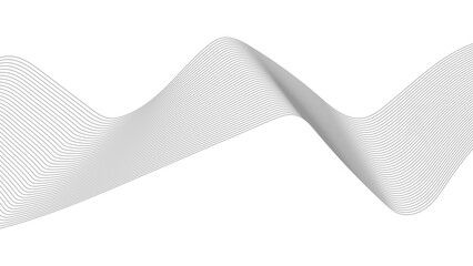 Wall Mural - abstract wave element for design. digital frequency track equalizer. stylized line art background. c