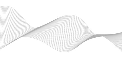 Wall Mural - abstract wave element for design. digital frequency track equalizer. stylized line art background. v