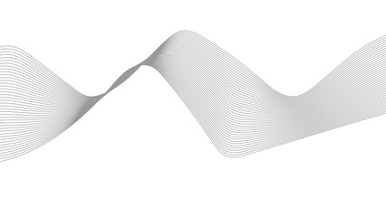 Wall Mural - abstract wave element for design. digital frequency track equalizer.