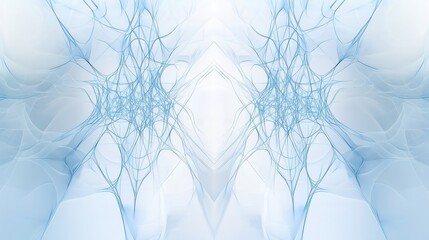 Abstract Blue Network