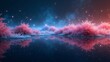 © FantasyDreamArt - The Dance Glowing Particles of An Abstract Energy Flow