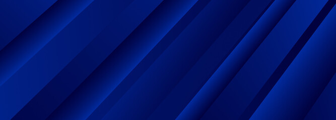 Wall Mural - dark blue cobalt classic luxury background with grey shadow diagonal stripes. light elegant dynamic 