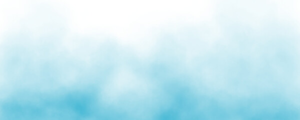 Wall Mural - png fog texture isolated on transparent background, beautiful swirling light blue color smoke, speci