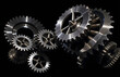 © 威宇 沈 - Close - up of Metallic Gears