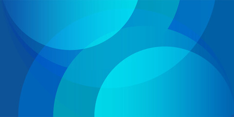 Modern abstract blue color background. Dynamic shapes composition. Vector illustration