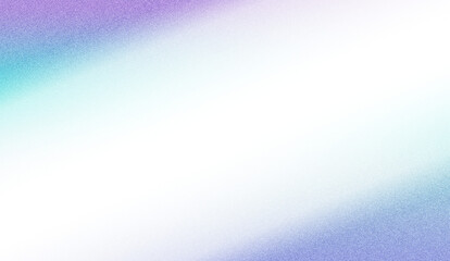 Aufkleber - Abstract diagonal black line with cyan glow on gradient background.