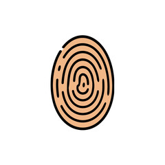 fingerprint pattern identity scans skin on white surface background detailed