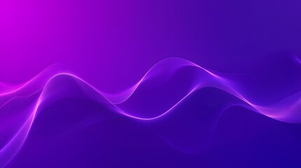 Abstract purple banner background with technology modern wave for business, corporate, seminar, talks, and creative project