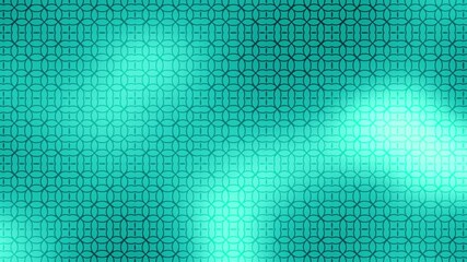Poster - Bright teal blue and white seamless repeating pattern animation background 4k, seamless motion graphic backdrop