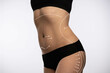 © kinomaster - Contouring the Female Body with Contour Arrows in Progress