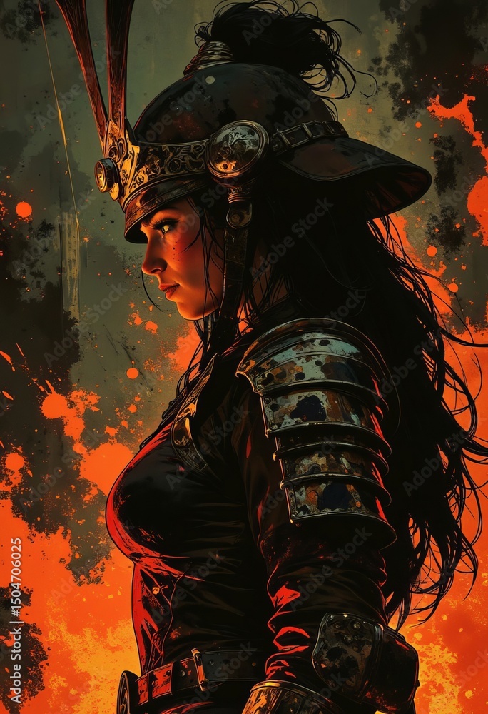 Video Game cover art, artistic look for game concept, action and adventure games.