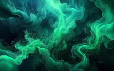 Wall Mural - abstract colorful smoke