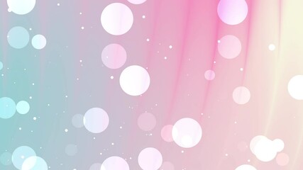 Wall Mural - pink and blue abstract background with white blue particle effect suitable for romantic design proje