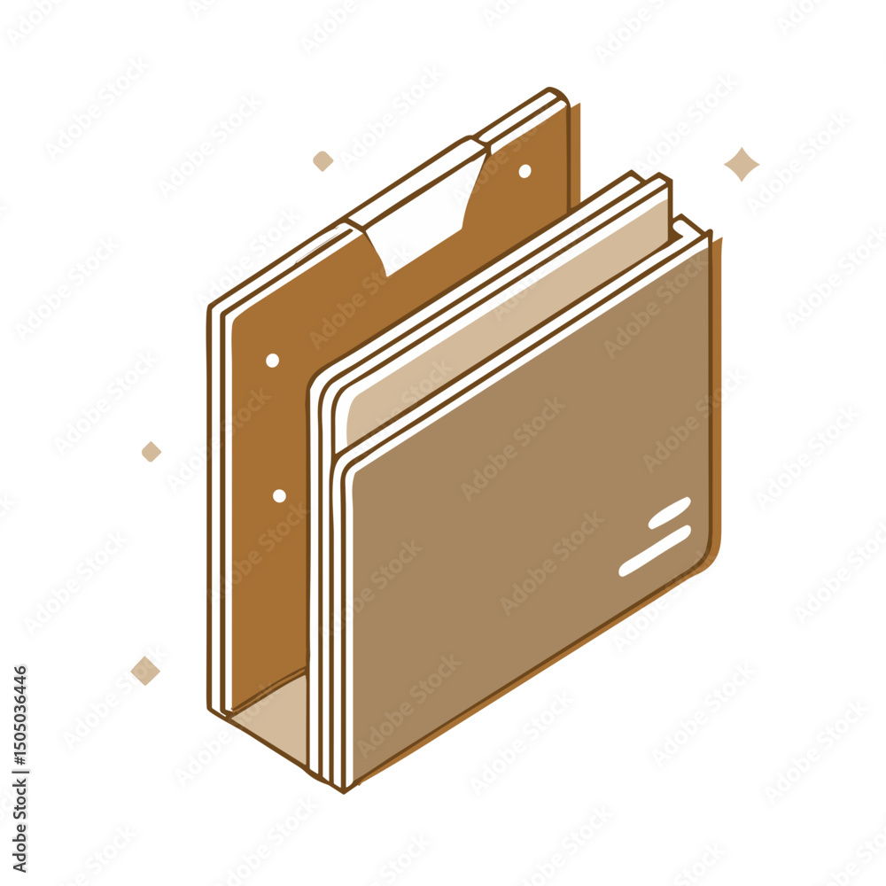Directory File System Icon File Folder Icon for Document Management Systems, Digital Filing ...
