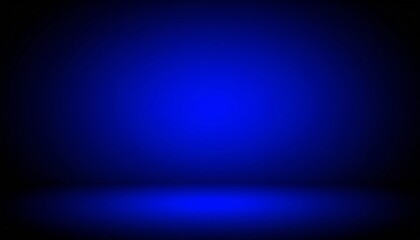Wall Mural - dark blue abstract background with glowing light waves and motion blur