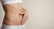 © Dear.Yun - Diet, health and exercise concept. Female abs model photo.