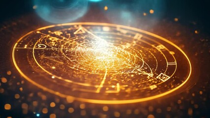 Wall Mural - this captivating footage showcases a magical galactic scene. designed for creative projects, it embo