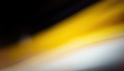 Poster - abstract yellow swirl with dark vignette and bright white light burst for modern web design, branding background, poster art, or digital print with dynamic motion and energy effect

