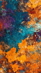 Wall Mural - digital technology enamel texture poster background