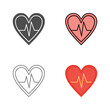 © JM Graphics - Cardiogram Vector Icon