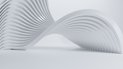 Wall Mural - abstract futuristic empty floor and room sci-fi corridor with light for showcase,room,interior,displ
