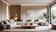 © akhmad - Serene Minimalist Living Room Design