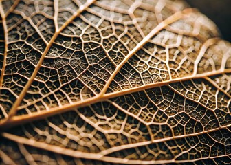 close up of an autumn leaf