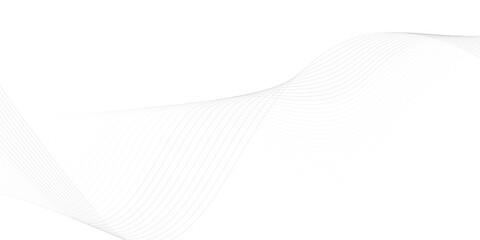 Wall Mural - halftone flowing wavy gray gradient dots shape isolated on white background. digital future technolo
