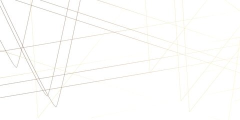 Wall Mural - abstract luxury gold geometric random chaotic lines with many squares and triangles shape. seamless 