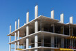 © Aleksandr Simonov - Reinforced concrete frame of a building under construction