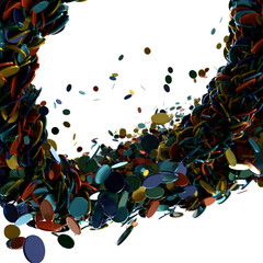 Poster - Abstract 3D Shapes with Dynamic Movement