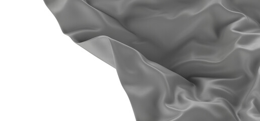 Fototapete - Close up of a white liquid splash, creating a wave-like texture.
