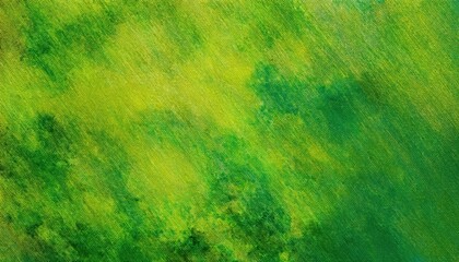 Poster - textured green and yellow watercolor abstract background for organic branding, eco web design, natural product packaging, or botanical themed print media

