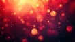 © Patchare - Abstract red bokeh blur background. Sparkling red dust abstract luxury decoration background.