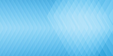 Wall Mural - modern abstract blue background with glowing geometric lines. blue gradient hexagon shape design. ve
