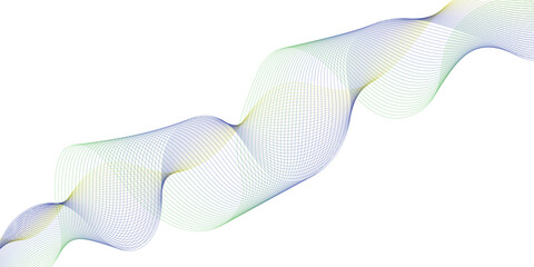 Poster - Abstract flowing wave lines. Design element for technology, science, modern concept.vector eps 10
Abstract colorful flow wave design background vector
