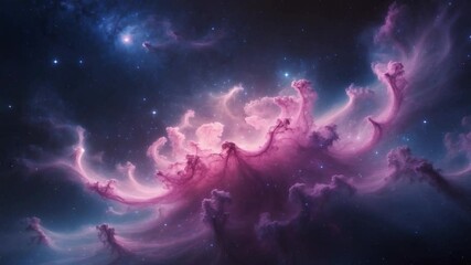 Wall Mural - in constellation monoceros, the emission nebula known as the rosette