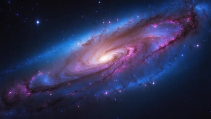 Wall Mural - ngc6946, commonly called the fireworks galaxy, is a spiral galaxy situated roughly 22.5 million ligh