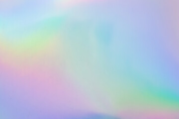 Wall Mural - holographic rainbow foil iridescent texture abstract hologram background