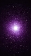 Wall Mural - abstract cosmic light with dust and stars loop vertical background.