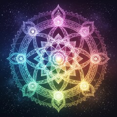 Wall Mural - Sacred Geometry and Human Consciousness