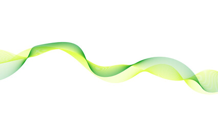 Wall Mural - orange and yellow shape. light and airy abstract wave.