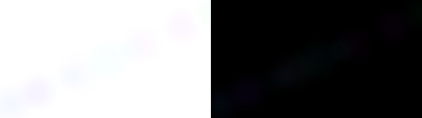 Aufkleber -  leak, lens, effect, flare with crystal prism glow and colourful sparkle. PNG overlay with leak, lens, effect, flare elements. Transparent PNG for optical magic visuals.