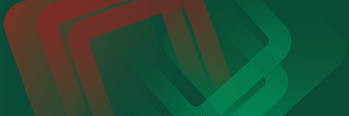 Wall Mural - geometric abstract background. red and green lines pattern. modern creative design.