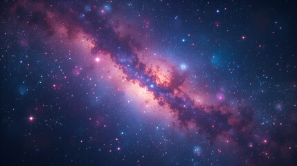 space background featuring a 3d cartoon rendering of a realistic nebula and shimmering stars a vibra