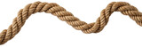 braided rope isolated on white background