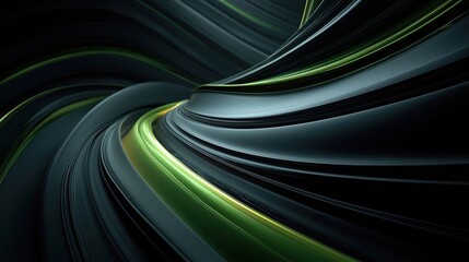 Wall Mural - abstract black and gray textured wallpaper with fluid brush splashes and layered visual depth